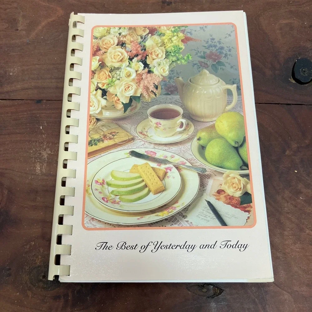 Cookbook The Best of Yesterday and Today Sperry Oklahoma UPC 1995 Spiral Bound